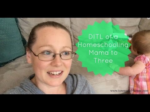 DITL of a Homeschooling Mama with Three Littles