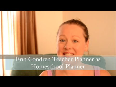 *Update* Using an Erin Condren Teacher Planner as a Homeschool Planner