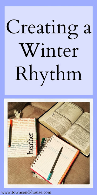 Winter Rhythm – Why We Need One and How to Create It