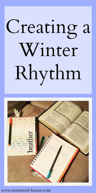 Winter Rhythm – Why We Need One and How to Create It