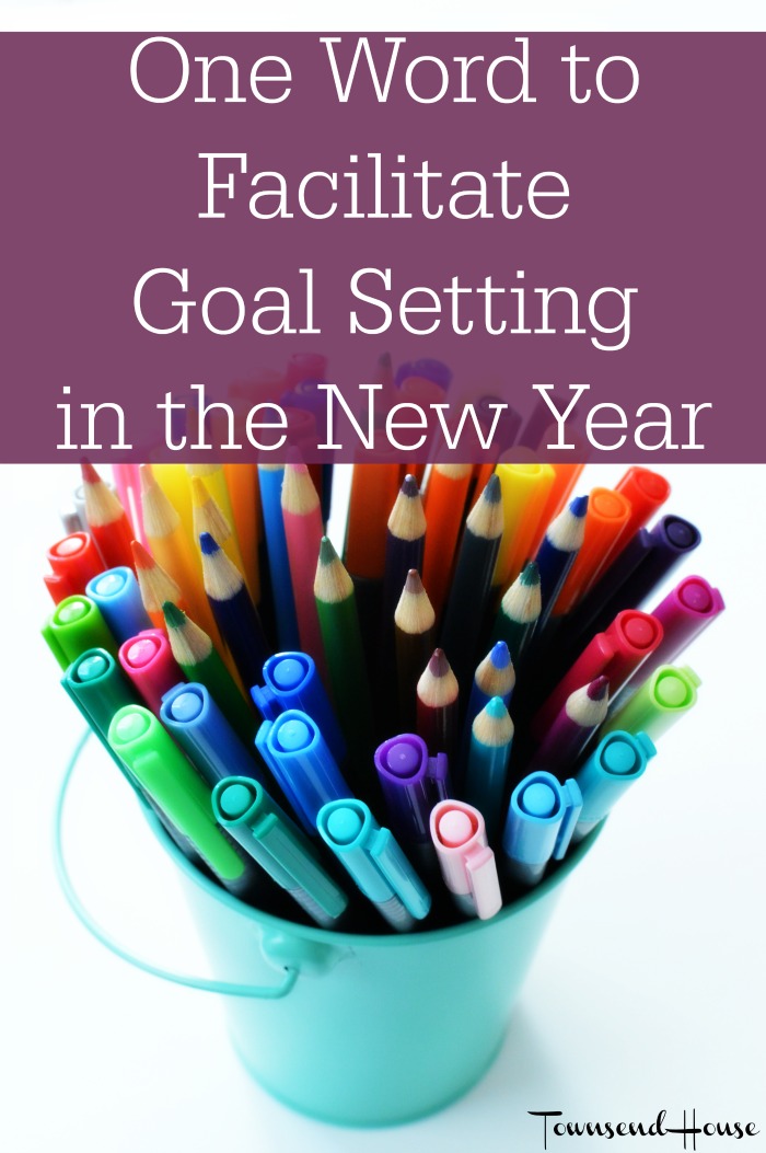 Using One Word to Facilitate Goal Setting in the New Year