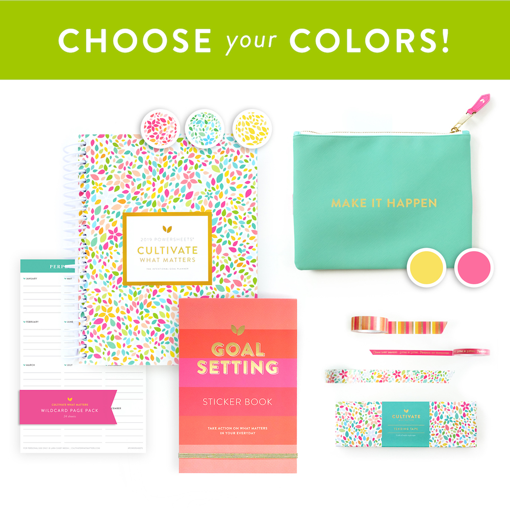 Cultivate What Matters #PowerSheets Bundle