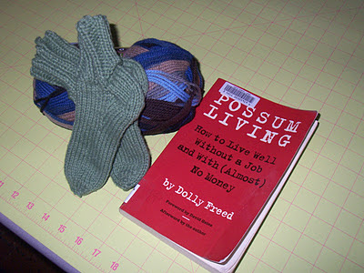 socks and reading