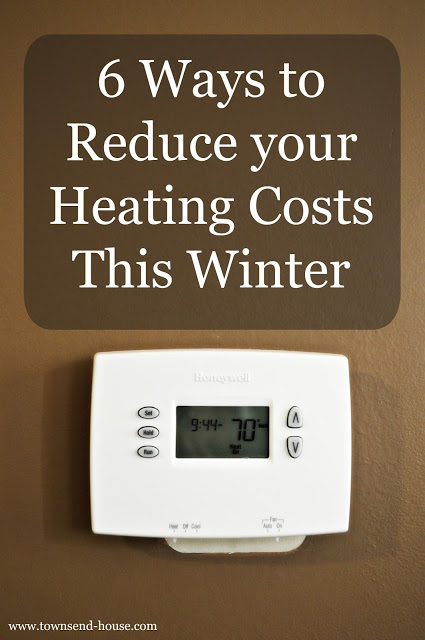 6 Ways to Reduce your Heating Costs this Winter