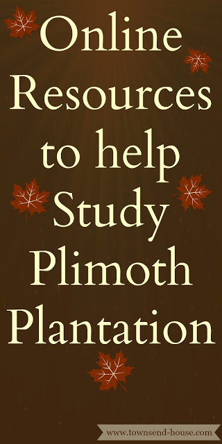 Plimoth Plantation Resources for Homeschoolers