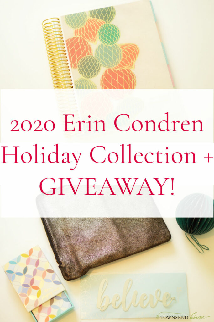 2020 Erin Condren Holiday Collection plus a giveaway!