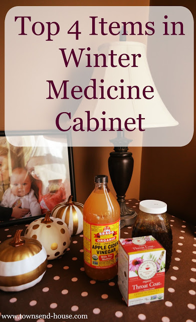 Top 4 Items from my Winter Medicine Cabinet