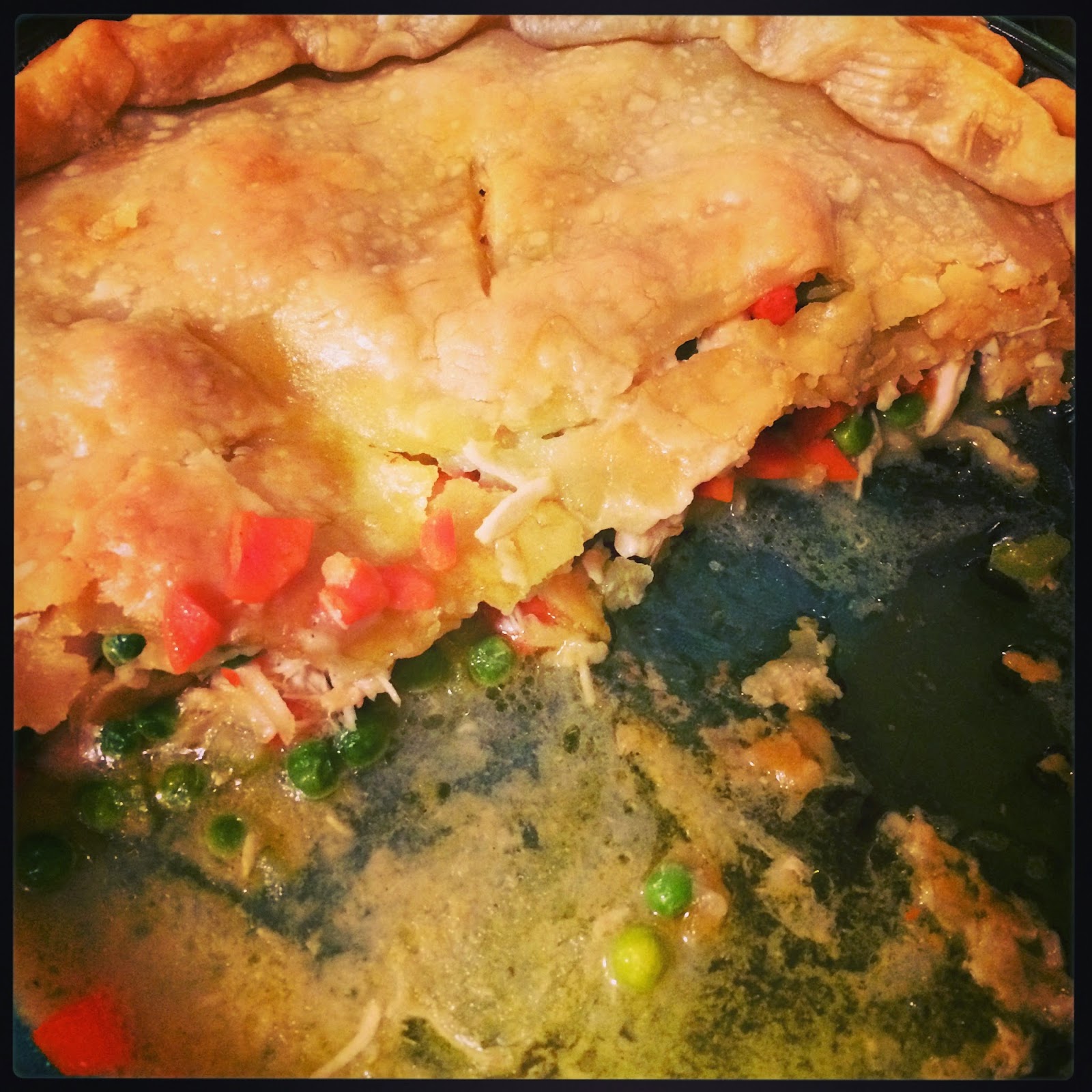 Turkey Pot Pie and a Recipe