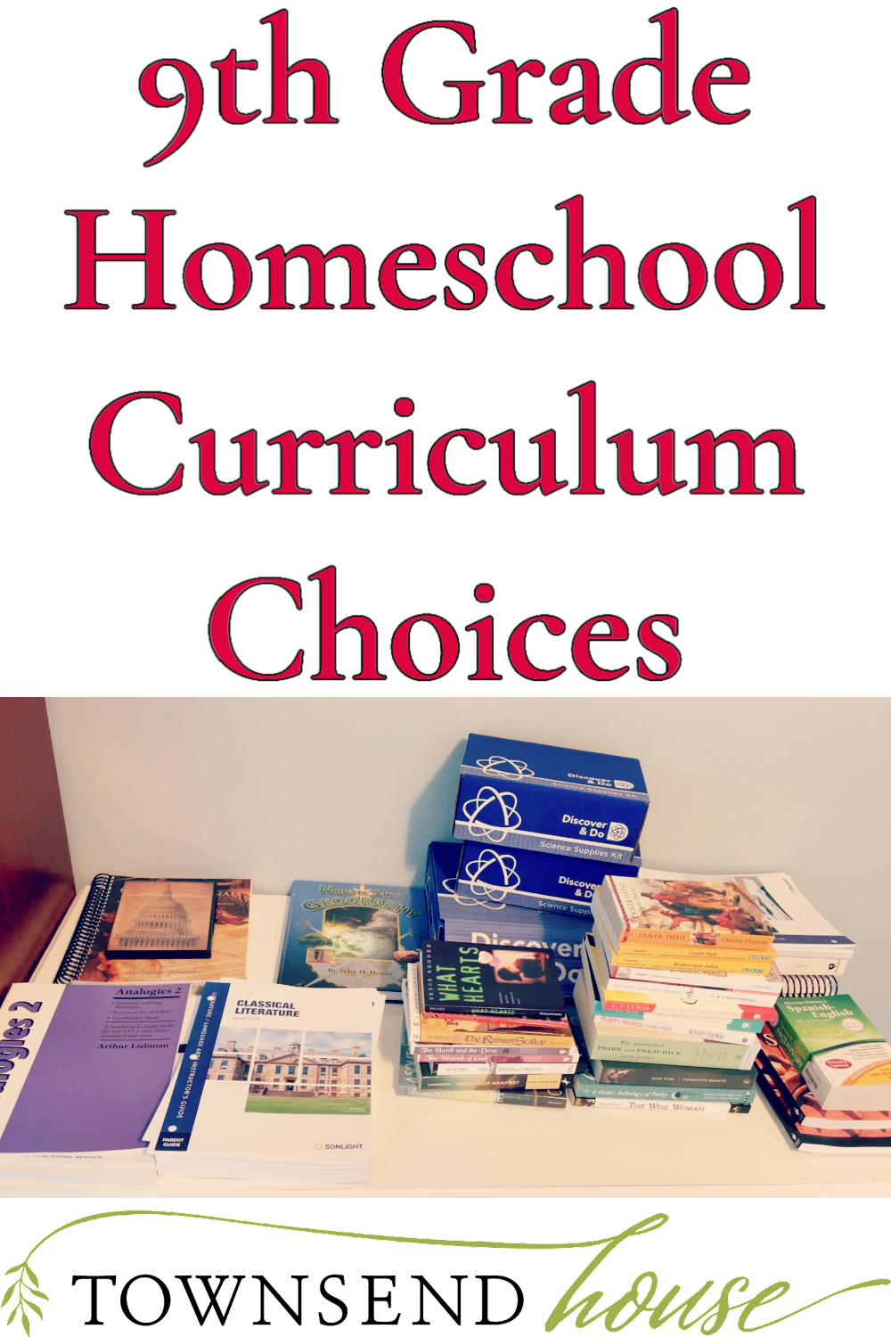 Homeschool Curriculum: 9th Grade Curriculum Choices