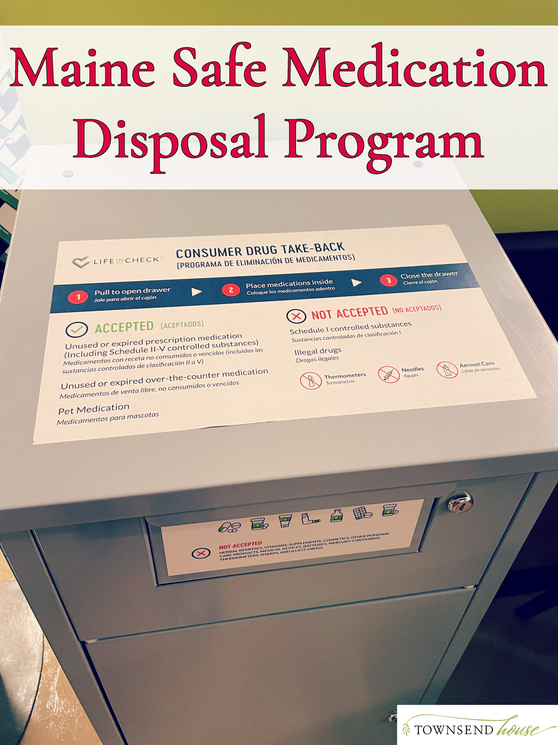 Maine Safe Medication Disposal Program