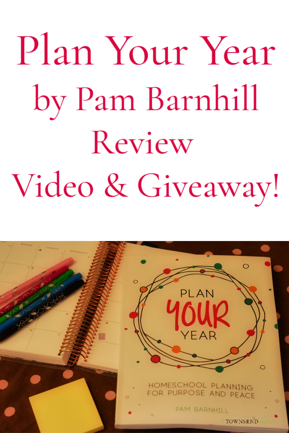 Plan Your Year by Pam Barnhill Review