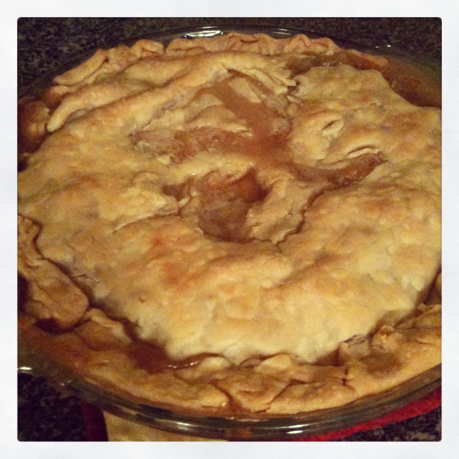 rhubarb pie recipe!