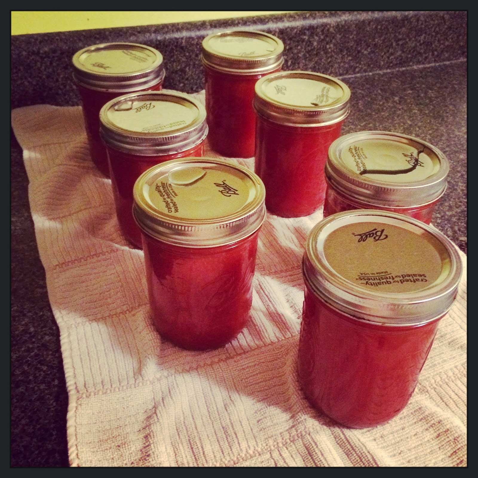 making ketchup and a recipe