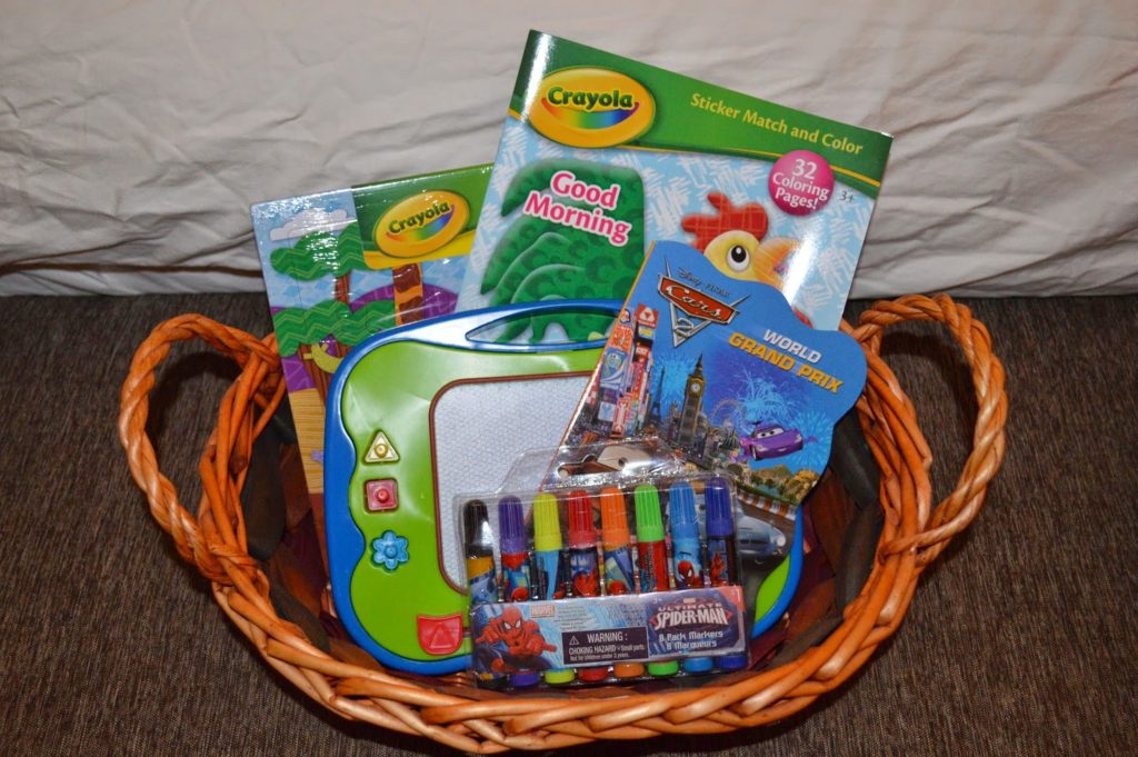 kids morning time baskets