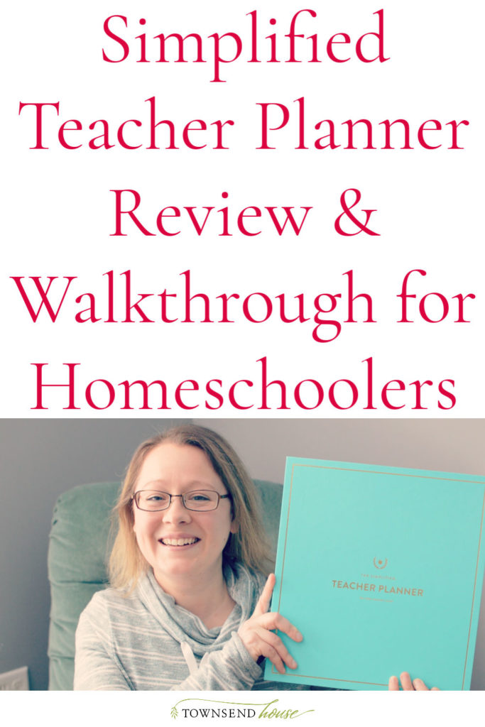 A review of the 2020-2021 Simplified Teacher Planner. See a complete walkthrough of the planner as well as how it can be used as a Homeschool Planner.