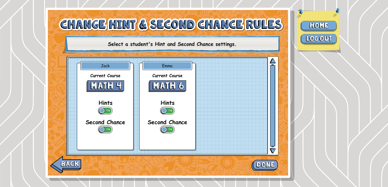 Teaching Textbooks 3.0 Hints and Second Chance