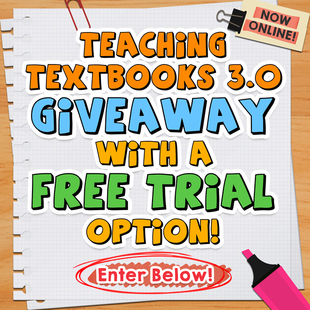 Teaching Textbooks 3.0 Giveaway