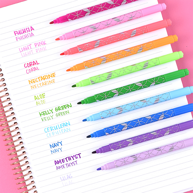 Erin Condren Colorful Dualtip Marker set